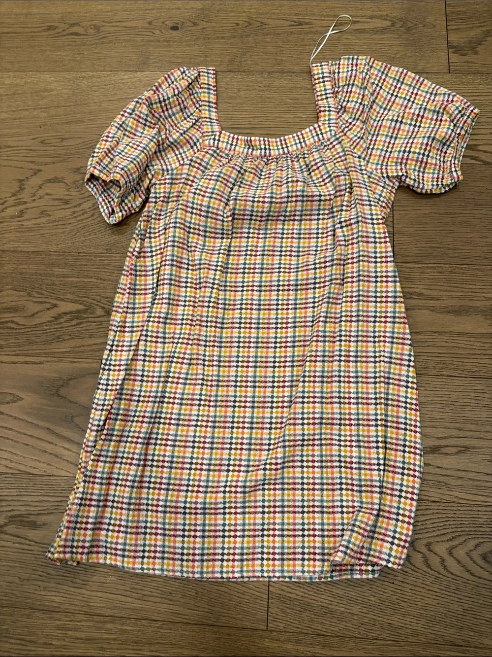 Old Navy Multicolor Gingham Mini Dress - Picture 1 of 2